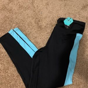 Lularoe Rise brave large black blue NWT